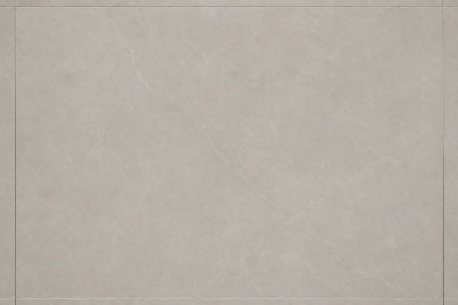 Large-format porcelain floor tile with soft grey veining
