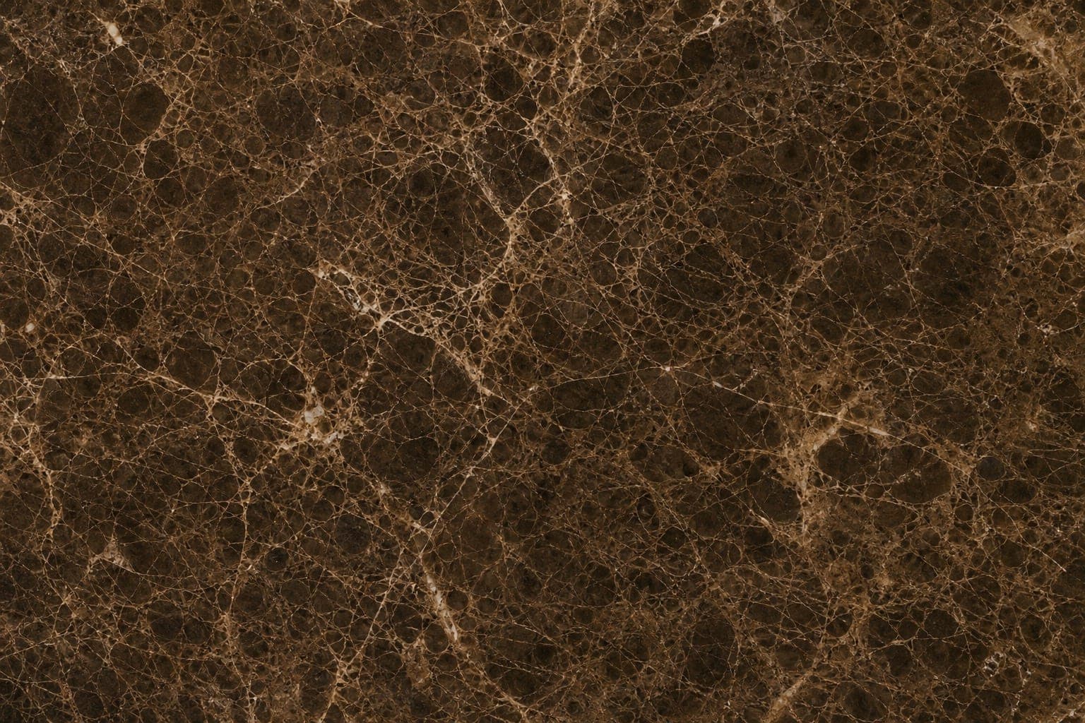 Brown Emperador marble with lighter veining