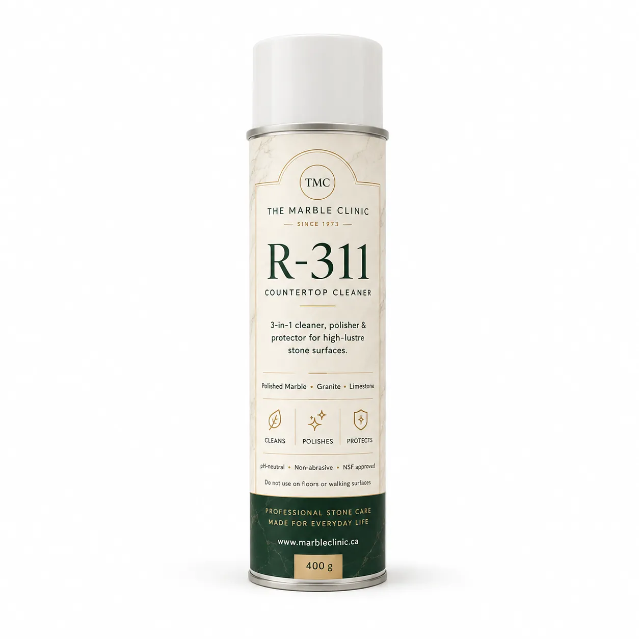 R-311 stone countertop cleaner spray bottle